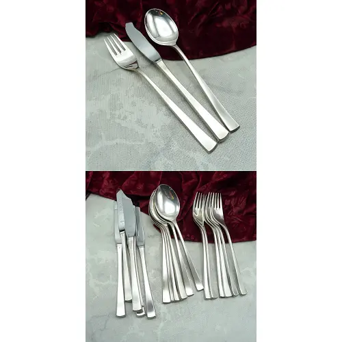 Robbe & Berking York Tafelbesteck 6 Personen 90 versilbert Robbe & Berking York Tafelbesteck 6 Personen 90 versilbert